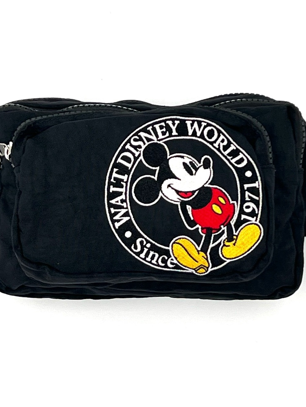 Vintage Walt Disney World Parks Mickey Mouse Since 1971 Fanny Pack Crossbody Bag